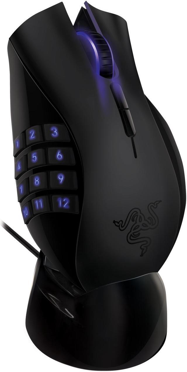 Alt view image 10 of 11 - Razer Naga Epic Rechargable Wireless MMO PC Gaming Mouse