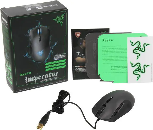 Alt view image 6 of 5 - RAZER Imperator USB Wired Ergonomic Gaming Mouse