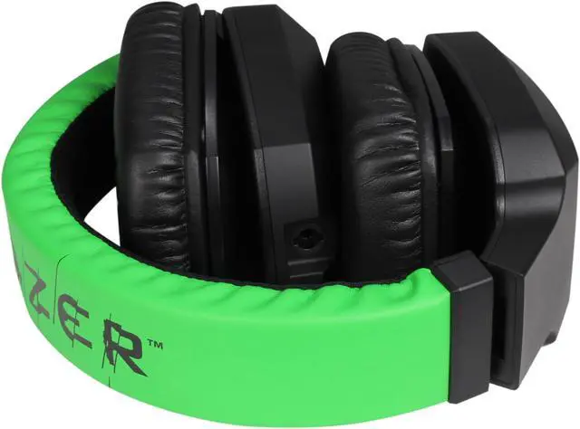 Alt view image 5 of 6 - Razer Electra Over Ear PC and Music Headset - Green