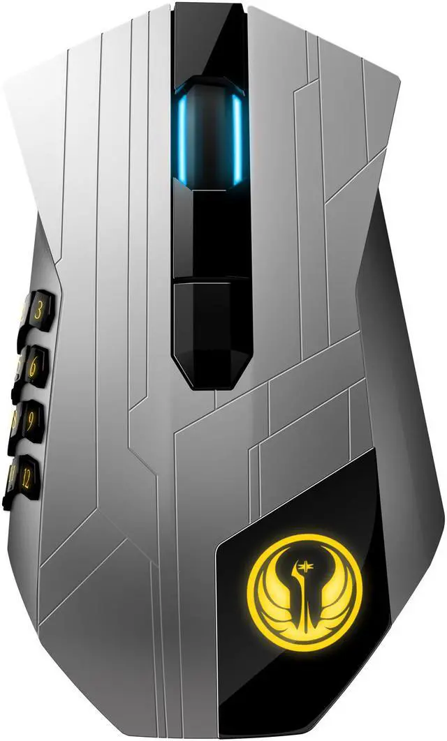 Alt view image 4 of 17 - RAZER Star Wars: The Old Republic RZ01-00650100-R3M1 Black 17 Buttons 1 x Wheel Wired / Wireless Star Wars: The Old Republic Gaming Mouse
