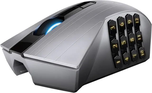 Alt view image 6 of 17 - RAZER Star Wars: The Old Republic RZ01-00650100-R3M1 Black 17 Buttons 1 x Wheel Wired / Wireless Star Wars: The Old Republic Gaming Mouse