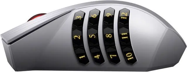 Alt view image 7 of 17 - RAZER Star Wars: The Old Republic RZ01-00650100-R3M1 Black 17 Buttons 1 x Wheel Wired / Wireless Star Wars: The Old Republic Gaming Mouse