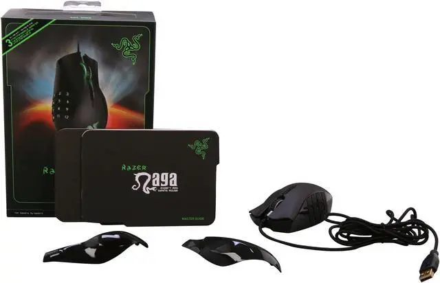 Alt view image 6 of 6 - Razer Naga MMO PC Gaming Mouse