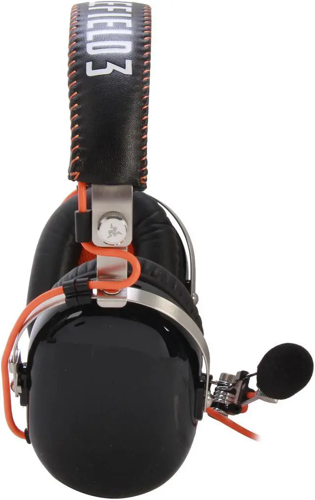 Alt view image 5 of 6 - Razer Battlefield 3 BlackShark 3.5mm Connector Circumaural Expert 2.0 Gaming Headset