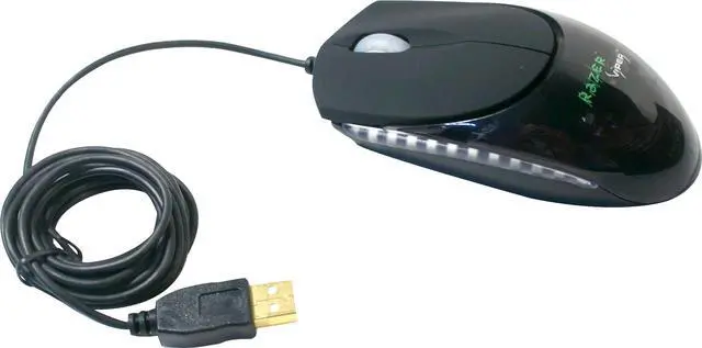 Main image of RAZER Viper 897126000041 Black 3 Buttons 1 x Wheel USB Optical Mouse