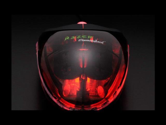 Alt view image 7 of 9 - RAZER Diamondback Precision Gaming RZ01-020200-R1M1 Salamander Red 7 Buttons 1 x Wheel USB Wired Optical Mouse