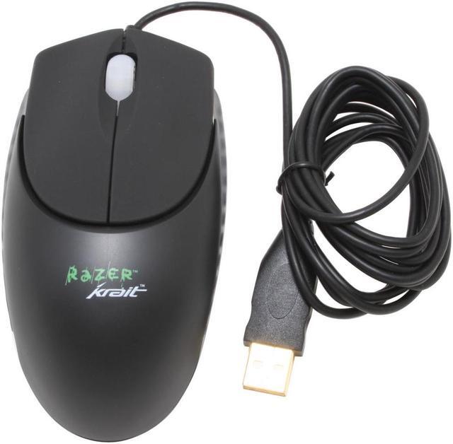 Alt view image 3 of 9 - RAZER KRAIT RZ01-00110100-R2M1 Black 3 Buttons 1 x Wheel USB Wired Optical 1600 dpi Mouse