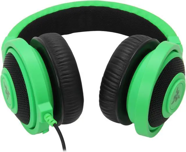Alt view image 5 of 7 - Razer Kraken Pro Over Ear PC Gaming and Music Headset- Green