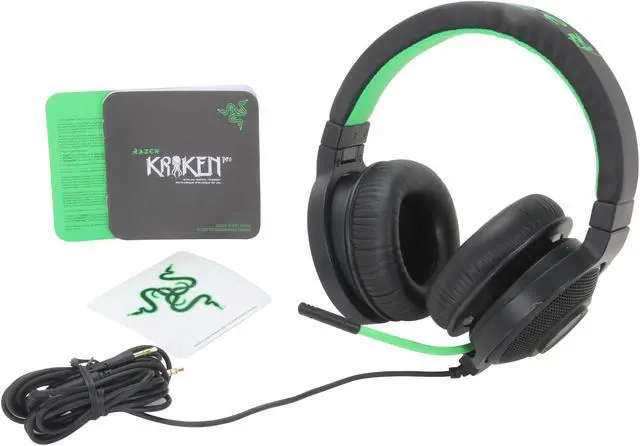 Alt view image 7 of 8 - Razer Kraken Pro Over Ear PC Gaming and Music Headset- Black