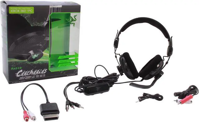Alt view image 6 of 6 - Razer Carcharias Over Ear Xbox 360/PC Gaming Headset