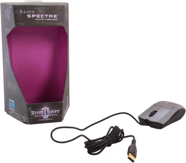 Alt view image 6 of 6 - Razer Spectre StarCraft II Heart of The Swarm Gaming Mouse