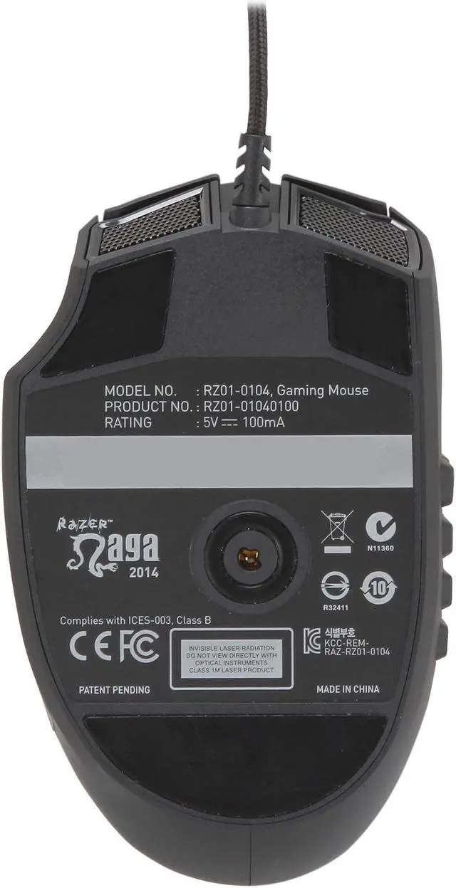 Alt view image 6 of 6 - Razer Naga MMO Gaming Mouse