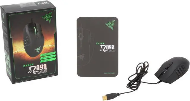 Alt view image 7 of 6 - Razer Naga MMO Gaming Mouse