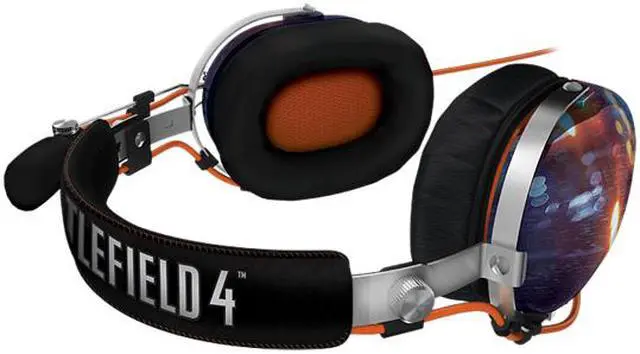 Alt view image 6 of 8 - Battlefield 4 Razer BlackShark Over Ear Noise Isolating PC Gaming Headset