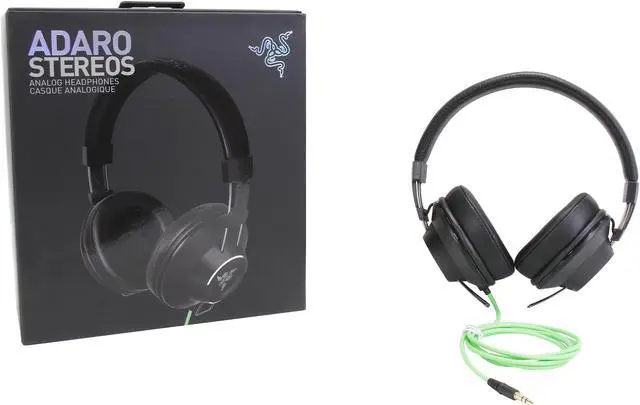 Alt view image 6 of 6 - Razer Adaro RZ12-01100100-R3U1 Stereos Analog Headphones