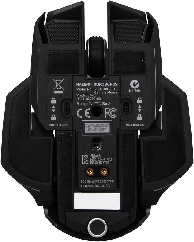 Alt view image 4 of 7 - Razer Ouroboros Elite Ambidextrous Gaming Mouse (RZ01-00770100)