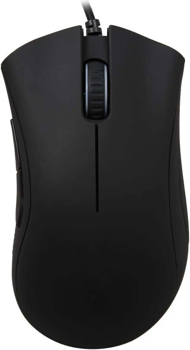 Alt view image 2 of 5 - RAZER DeathAdder 2013 Black 5 Buttons 1 x Wheel USB Wired Optical Essential Ergonomic Gaming Mouse