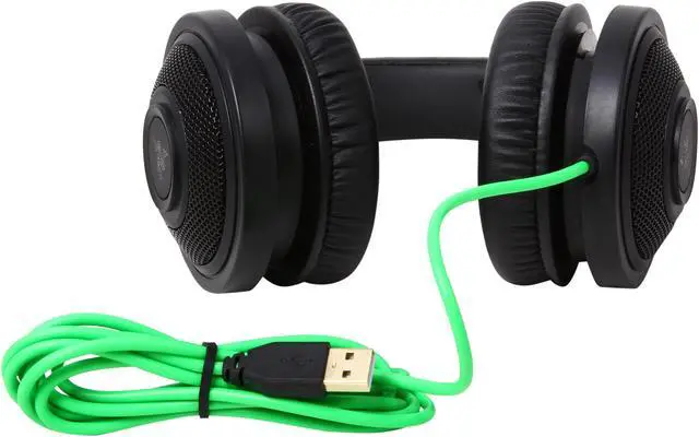 Alt view image 6 of 7 - Razer Kraken USB Connector Essential Surround Sound Gaming Headset