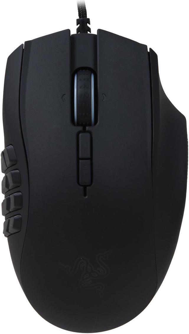 Alt view image 2 of 5 - RAZER Naga 2014 Black 19 Buttons Tilt Wheel USB Wired Laser Expert MMO Gaming Mouse