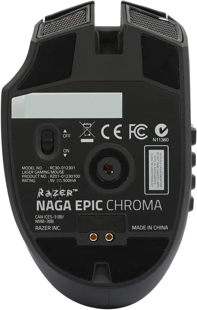 Alt view image 6 of 7 - RAZER Naga Epic Chroma Gaming Mouse