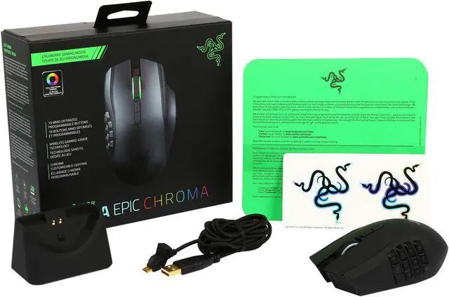 Alt view image 8 of 7 - RAZER Naga Epic Chroma Gaming Mouse