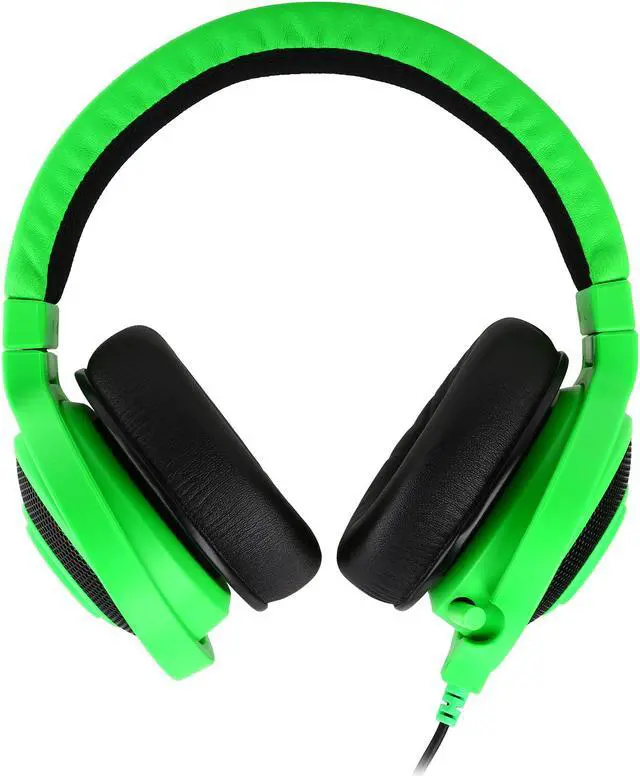 Alt view image 3 of 7 - Razer Kraken Pro 2015 Analog Gaming Headset - Green