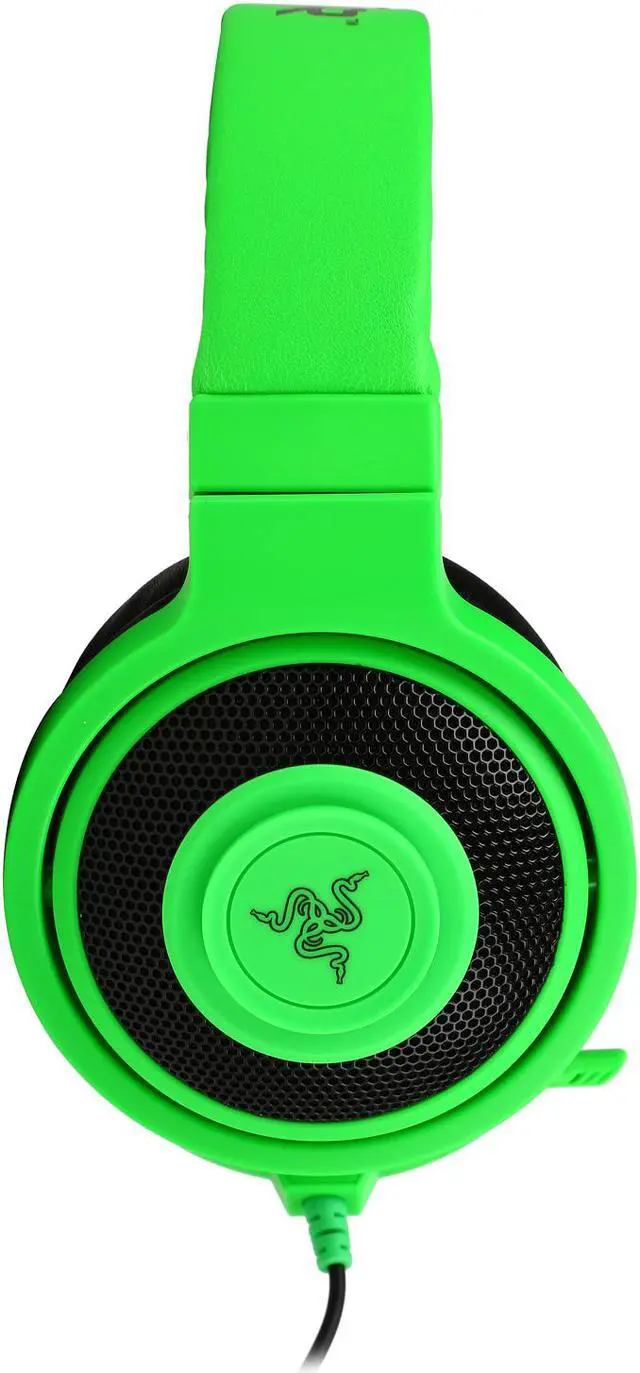 Alt view image 4 of 7 - Razer Kraken Pro 2015 Analog Gaming Headset - Green