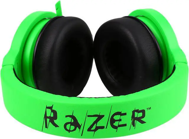 Alt view image 5 of 7 - Razer Kraken Pro 2015 Analog Gaming Headset - Green