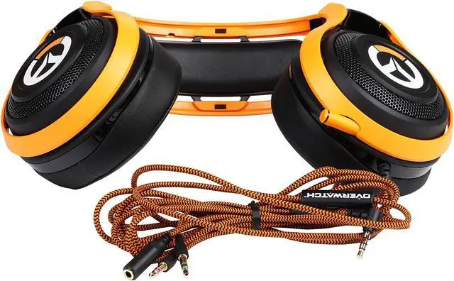 Alt view image 6 of 7 - RAZER Man O’ War Tournament Edition Analog Gaming Headset - Overwatch Edition
