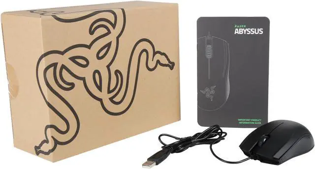 Alt view image 5 of 5 - Razer Abyssus 14 Essential Ambidextrous Gaming Mouse RZ01-01190100