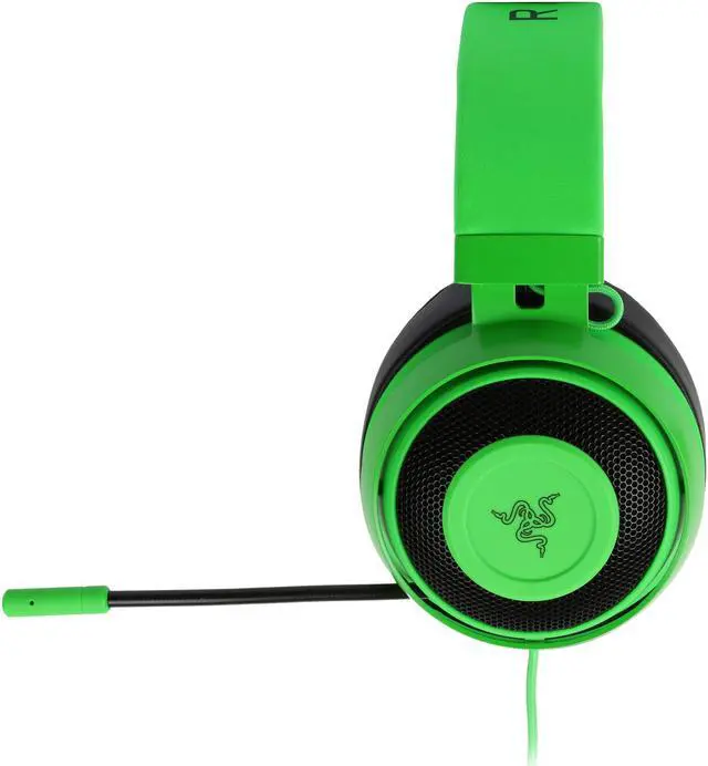 Alt view image 2 of 7 - Razer Kraken Pro V2 - Oval Ear Cushions - Analog Gaming Headset for PC, Xbox One and Playstation 4, Green