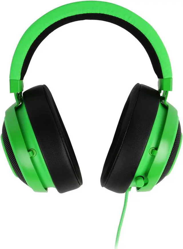 Alt view image 3 of 7 - Razer Kraken Pro V2 - Oval Ear Cushions - Analog Gaming Headset for PC, Xbox One and Playstation 4, Green