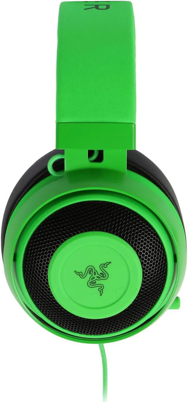 Alt view image 4 of 7 - Razer Kraken Pro V2 - Oval Ear Cushions - Analog Gaming Headset for PC, Xbox One and Playstation 4, Green