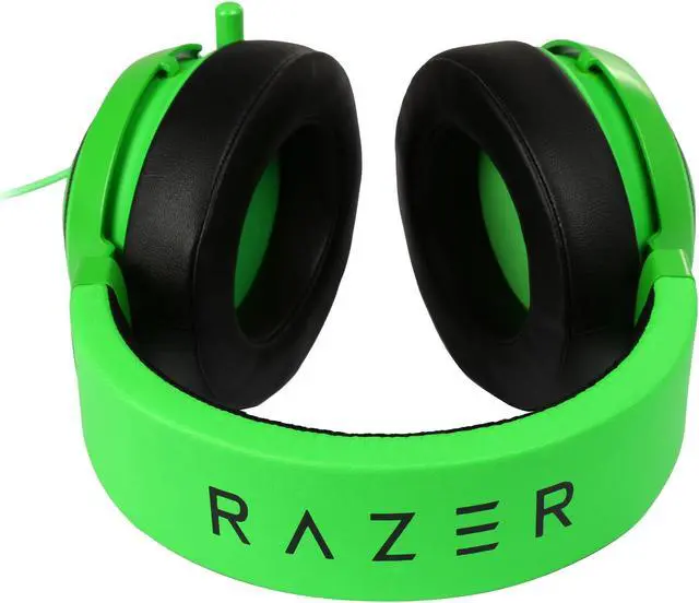 Alt view image 5 of 7 - Razer Kraken Pro V2 - Oval Ear Cushions - Analog Gaming Headset for PC, Xbox One and Playstation 4, Green