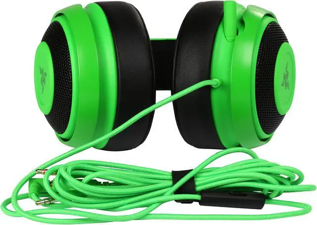 Alt view image 6 of 7 - Razer Kraken Pro V2 - Oval Ear Cushions - Analog Gaming Headset for PC, Xbox One and Playstation 4, Green