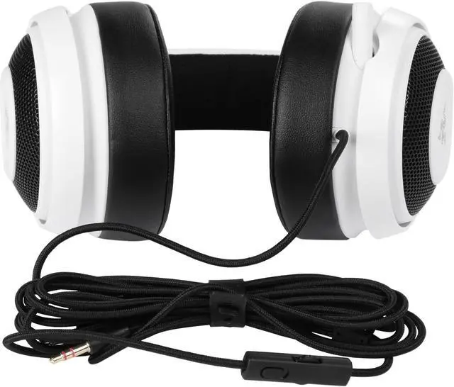 Alt view image 7 of 7 - Razer Kraken Pro V2 - Oval Ear Cushions - Analog Gaming Headset for PC, Xbox One and Playstation 4, White