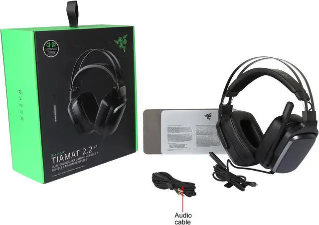 Alt view image 7 of 7 - Razer Tiamat 2.2 V2 Analog Gaming Headset
