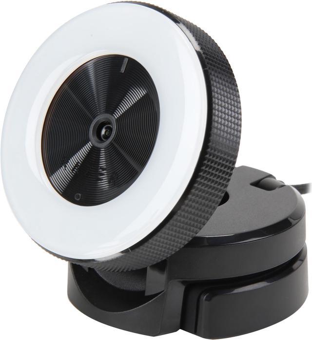 Razer Kiyo Streaming Webcam: 1080p 30 FPS / 720p 60 FPS - Ring Light w/  Adjustable Brightness - Built-in Microphone - Advanced Autofocus