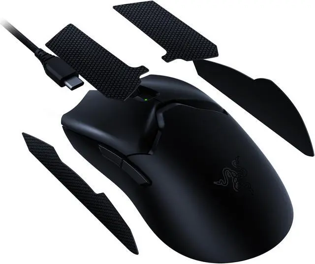 Alt view image 6 of 13 - Razer Viper V2 Pro Hyperspeed Wireless Gaming Mouse: 58g Ultra-Lightweight - Optical Switches Gen-3 - 30K Optical Sensor - On-Mouse DPI Controls - 80hr Battery - USB Type C Cable Included - Black
