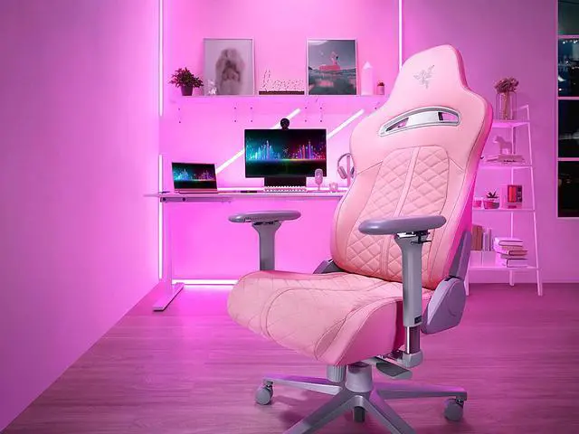 Alt view image 6 of 6 - Razer Enki Gaming Chair - Quartz RZ38-03720200-R3U1