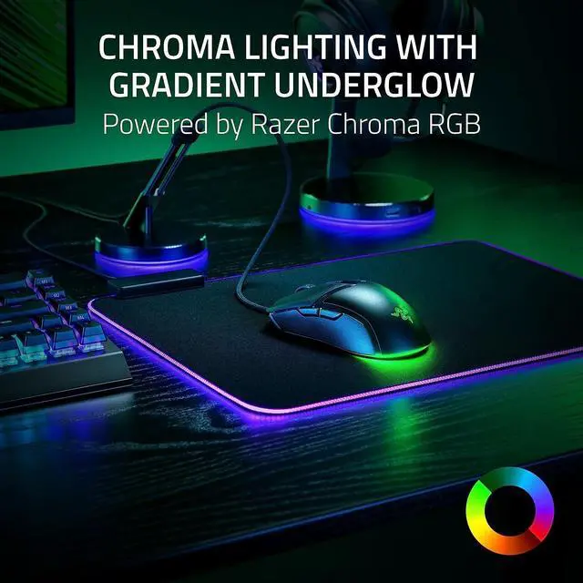 Alt view image 4 of 10 - Razer Cobra Wired Gaming Mouse 58g Lightweight Design, Gen-3 Optical Switches, Chroma RGB Lighting, 8500 DPI Optical Sensor