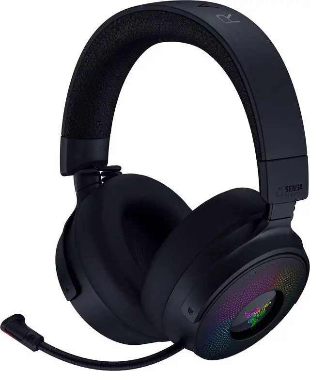 Alt view image 7 of 13 - Razer Kraken V4 Pro Full Immersion Wireless Gaming Headset with Control Hub
