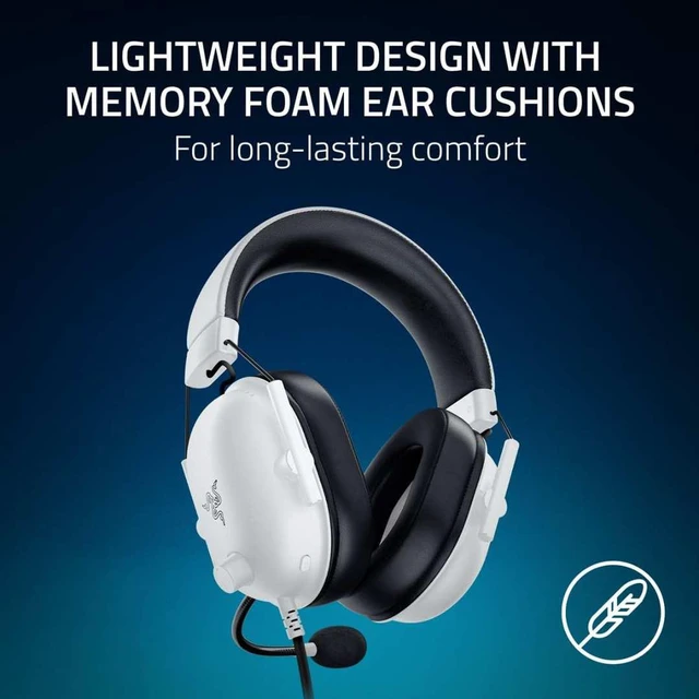 Alt view image 3 of 5 - Razer BlackShark V2 X Wired Headset - On-Ear - 12 Hz - 28000 Hz - 3.5mm Connector - RZ04-03241300-R3UA