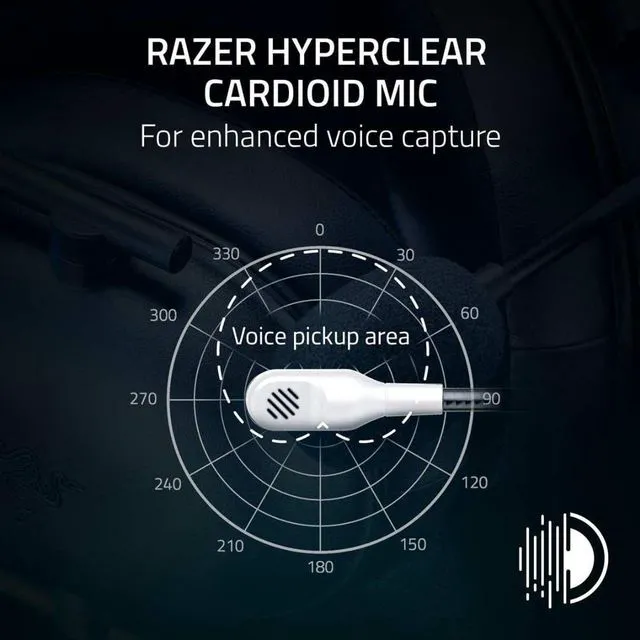 Alt view image 5 of 5 - Razer BlackShark V2 X Wired Headset - On-Ear - 12 Hz - 28000 Hz - 3.5mm Connector - RZ04-03241300-R3UA