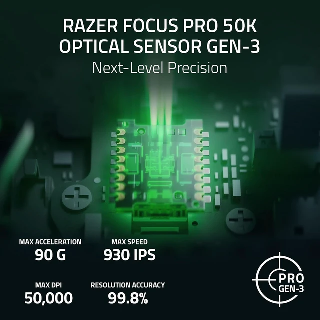 Alt view image 5 of 10 - Razer Naga V3 Pro Wireless MMO Gaming Mouse with Swappable Side Plates,23 Programmable Buttons w/ 3 Swappable Side Plates, HyperScroll Tilt Wheel, 280 Hr Battery, Multi-Mode Connectivity