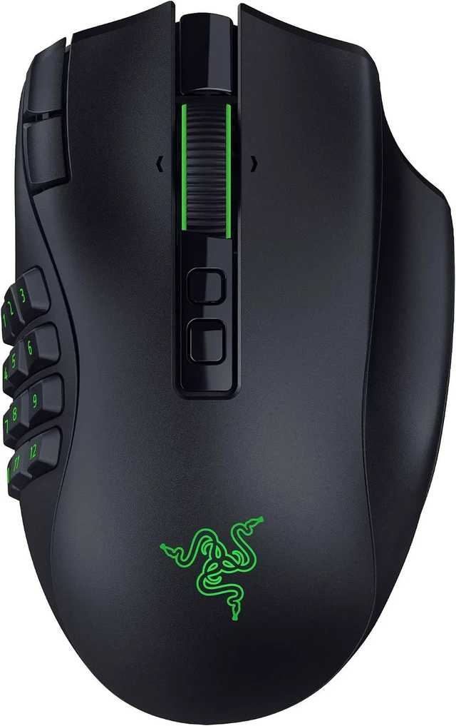 Main image of Razer Naga V3 Pro Wireless MMO Gaming Mouse with Swappable Side Plates,23 Programmable Buttons w/ 3 Swappable Side Plates, HyperScroll Tilt Wheel, 280 Hr Battery, Multi-Mode Connectivity