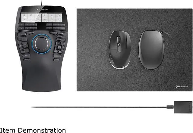 Alt view image 3 of 3 - 3Dconnexion SpaceMouse Enterprise Kit 2 3DX-700083