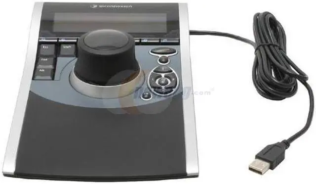 Alt view image 3 of 5 - 3Dconnexion SpacePilot 133031000 Black/Silver 21+ Programmable speed keys, 15 reprogrammable Buttons USB Intelligent Motion Controller - OEM