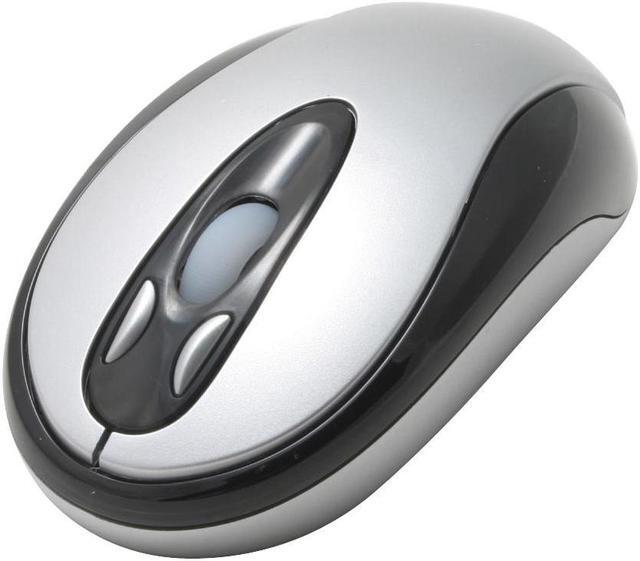 Alt view image 2 of 6 - AOpen RO-28G Silver/Black 5 Buttons 1 x Wheel RF Wireless Optical No Battery Required Mouse