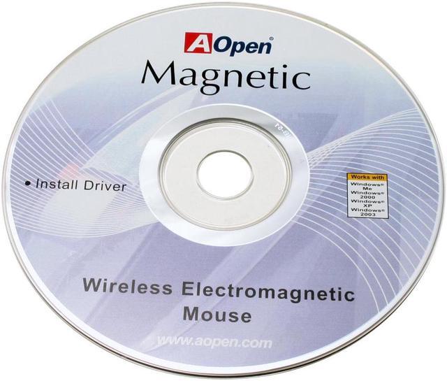 Alt view image 5 of 6 - AOpen RO-28G Silver/Black 5 Buttons 1 x Wheel RF Wireless Optical No Battery Required Mouse